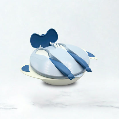 MINITREE Plastic Feeding Bowl with Spoon