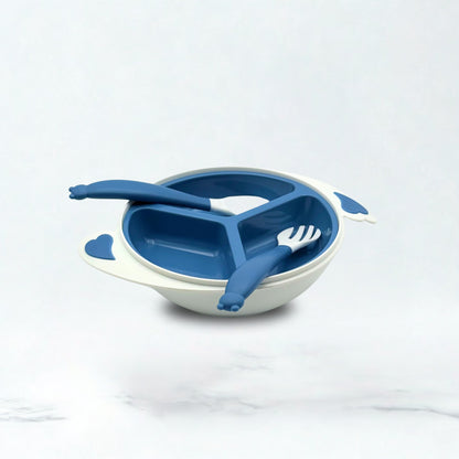 MINITREE Plastic Feeding Bowl with Spoon