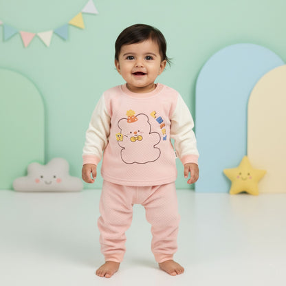 Little Lucky Bear Quilted Suit 2pc (18M-4Y)