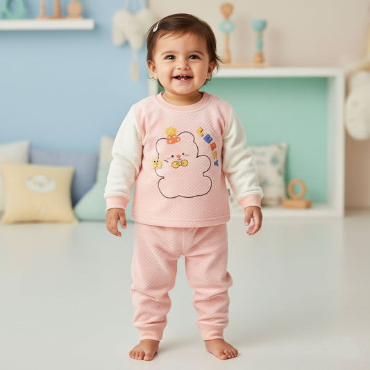 Little Lucky Bear Quilted Suit 2pc (18M-4Y)