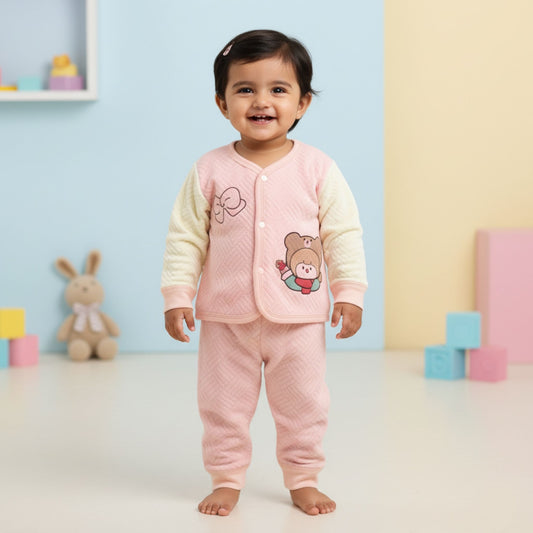 Little Lucky Bear Quilted Suit 2pc (18M-4Y)