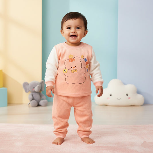 Little Lucky Bear Quilted Suit 2pc (18M-4Y)