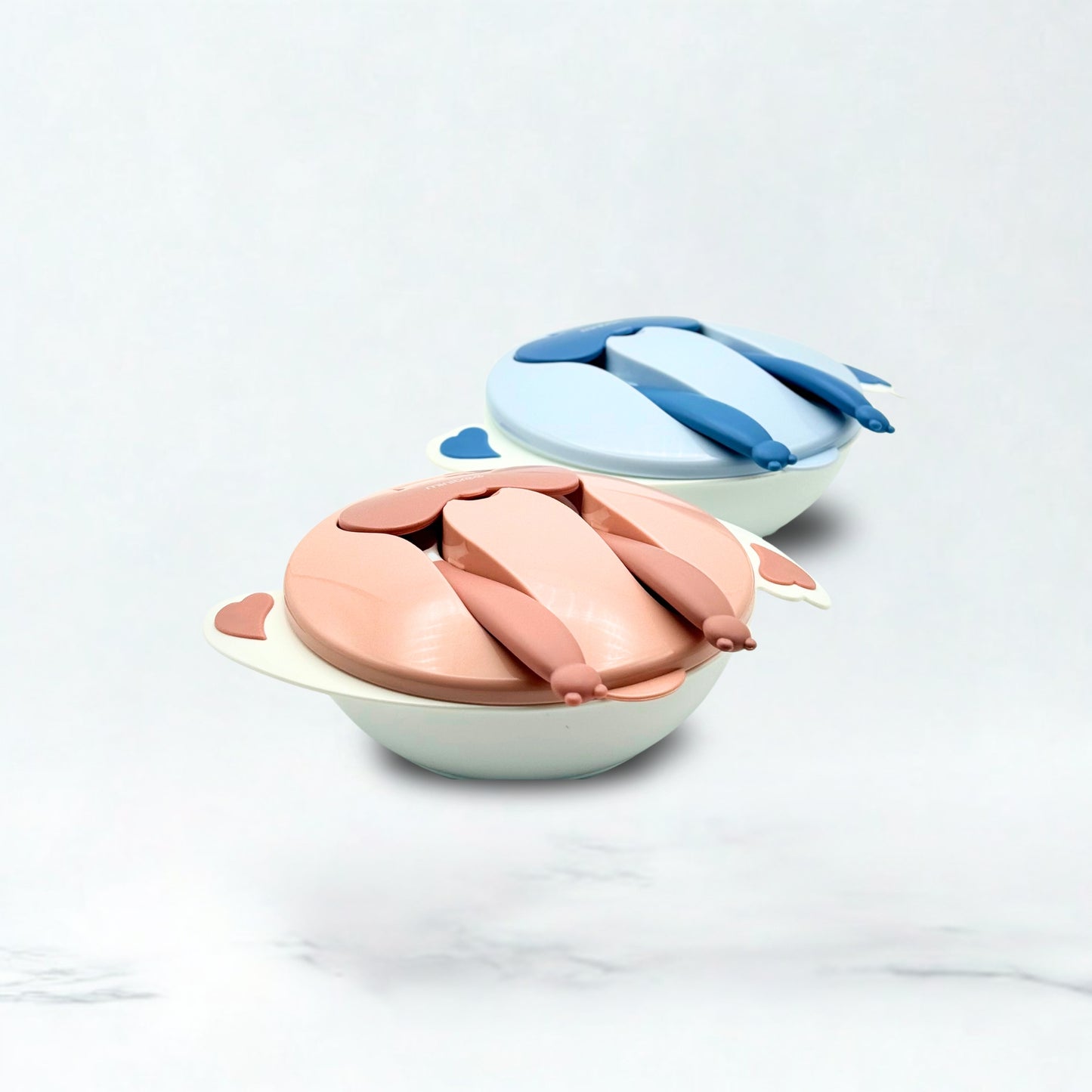 MINITREE Plastic Feeding Bowl with Spoon
