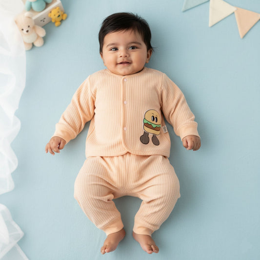 Little Burger Buddy Outfit 2pc (6-12M)
