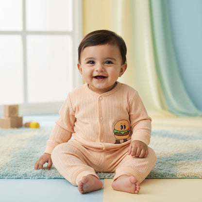 Little Burger Buddy Outfit 2pc (6-12M)