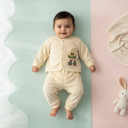 Little Burger Buddy Outfit 2pc (6-12M)