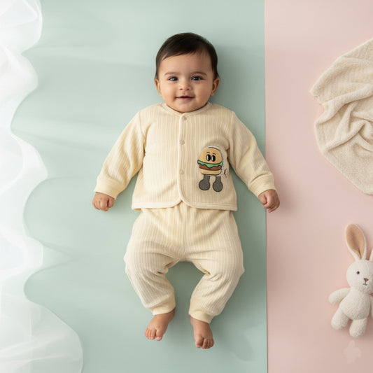 Little Burger Buddy Outfit 2pc (6-12M)