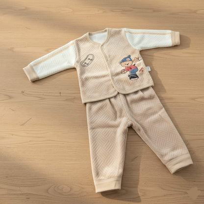 BerryBow Baby Quilted Suit 2pc (6-12M)