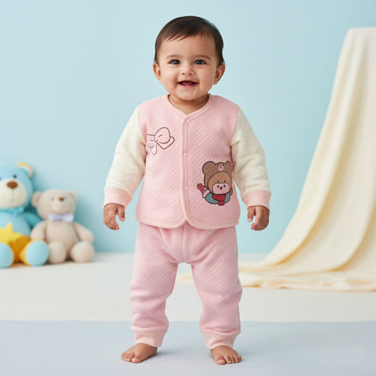 BerryBow Baby Quilted Suit 2pc (6-12M)