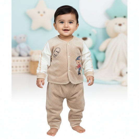 BerryBow Baby Quilted Suit 2pc (6-12M)