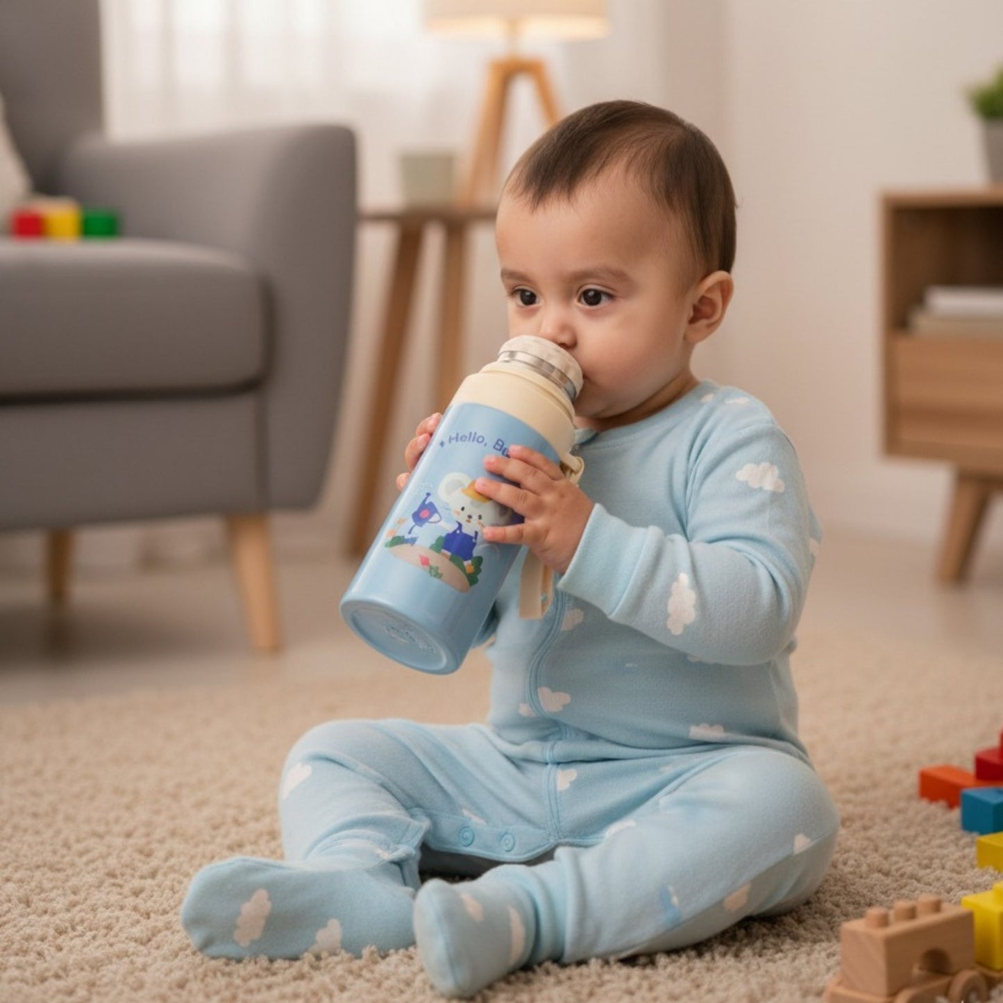 Kids Mouse Thermos Bottle 360 ml