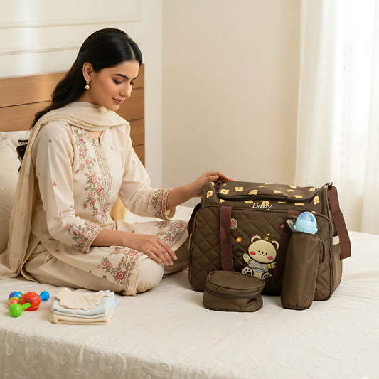 Baby Travel Bag 05 Piece Set