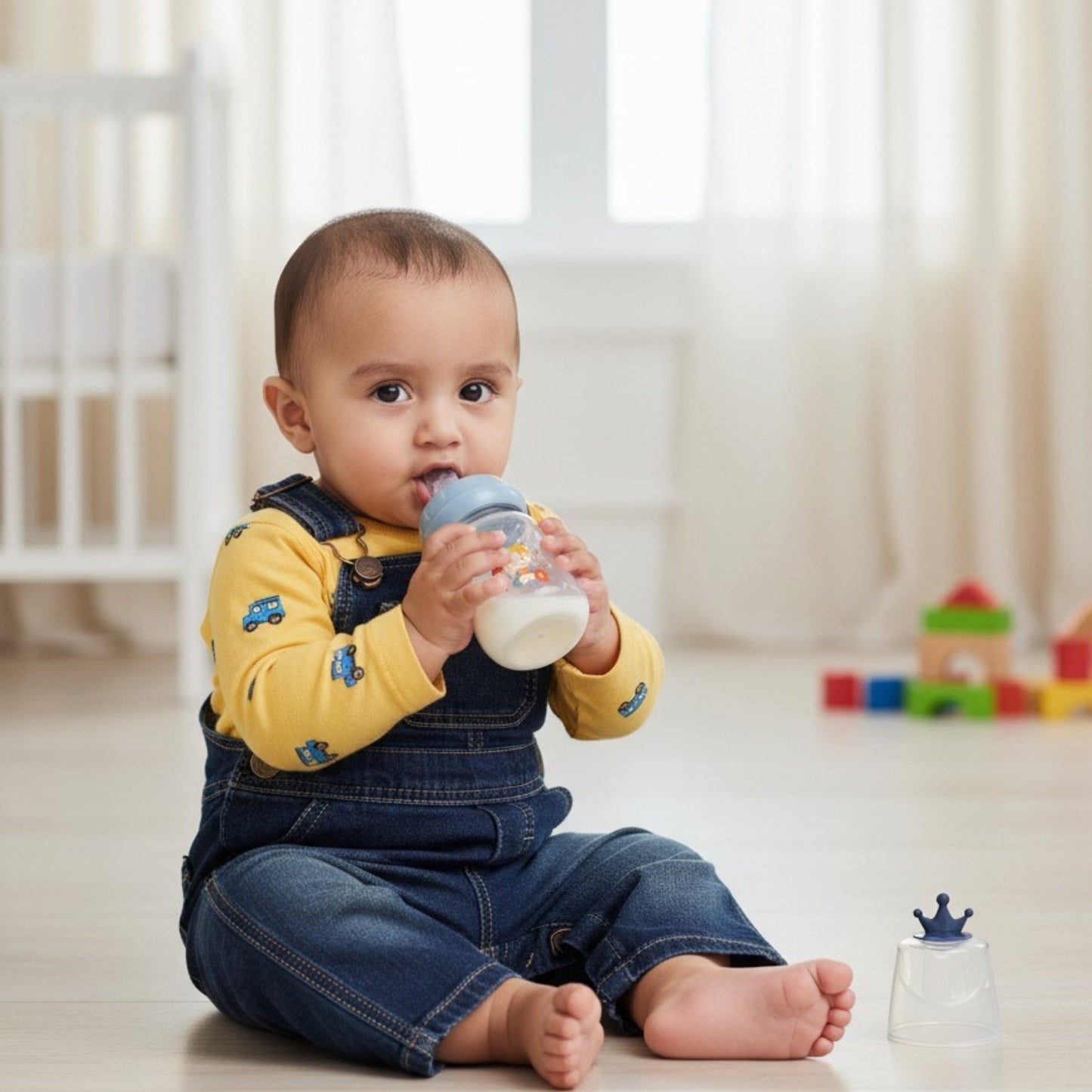 Pretty Baby Plastic Feeder with Teether 60ml/2oz