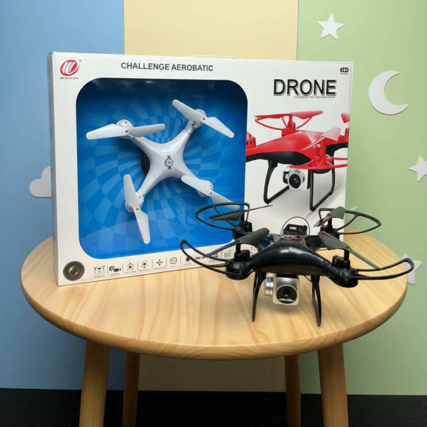 D13 Pro RC Quadcopter Drone with Wi-Fi FPV, Altitude Hold & 360° Flips