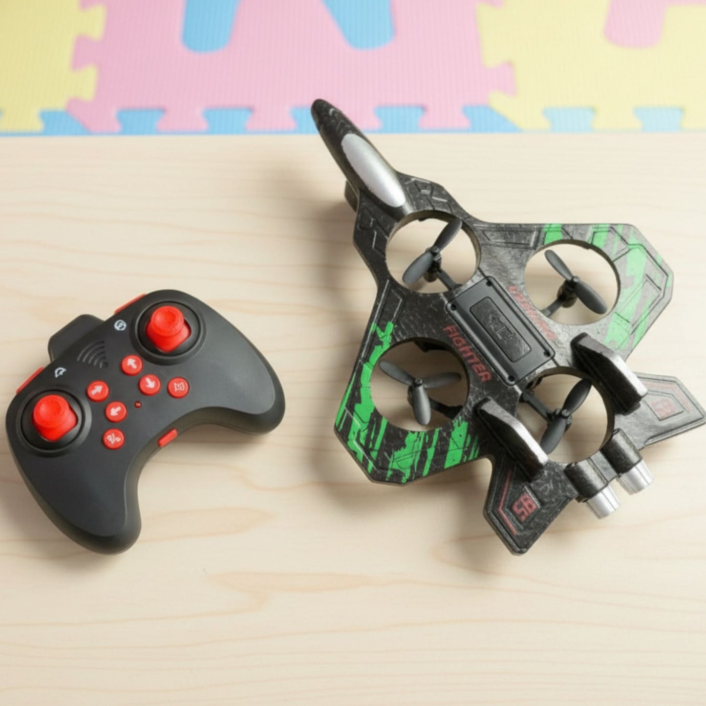 RC Interstellar Fighter Plane with LED Lights