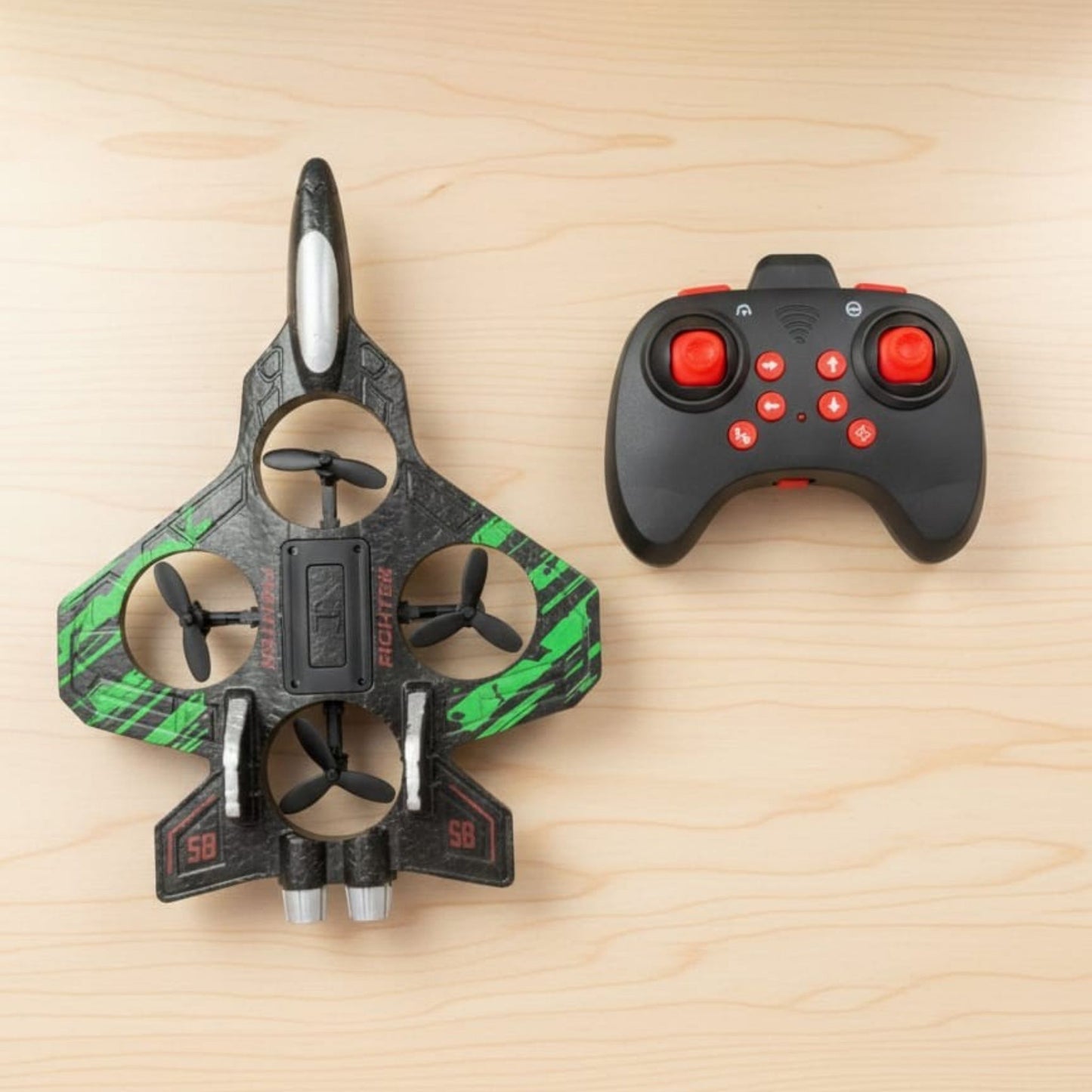 RC Interstellar Fighter Plane with LED Lights