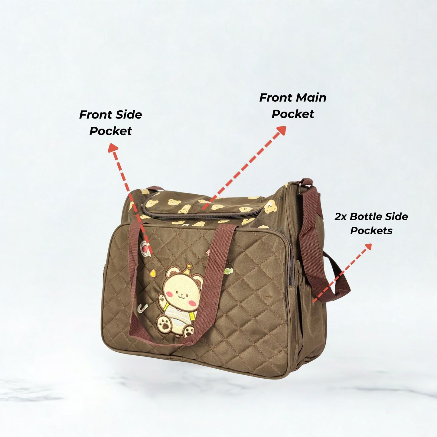 Baby Travel Bag 05 Piece Set