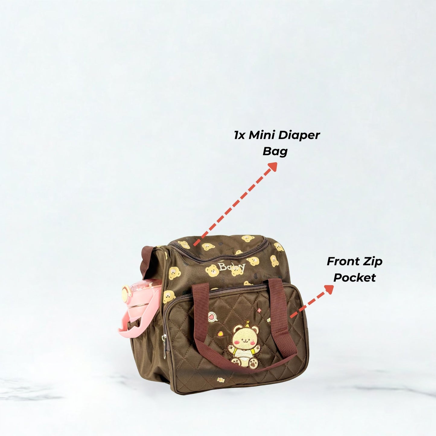 Baby Travel Bag 05 Piece Set