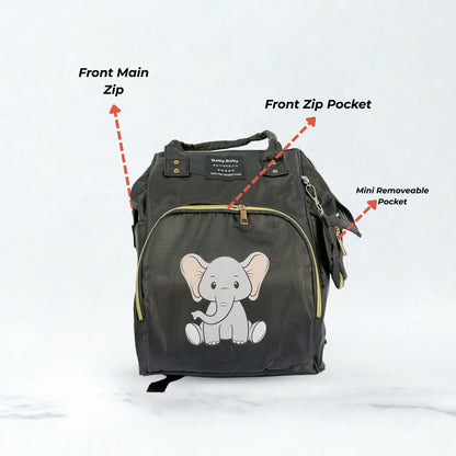 Baby Elephant Diaper Shoulder Bag