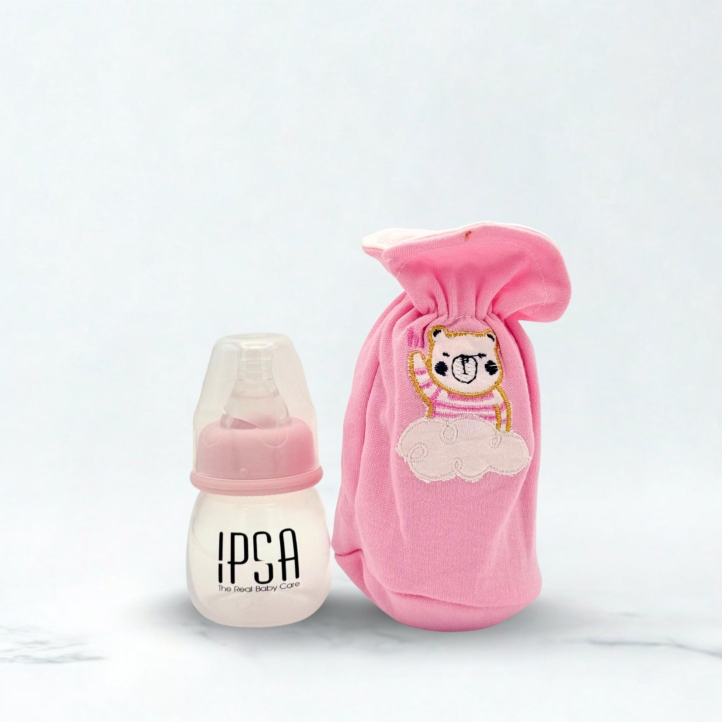 Cartoon Embroidered Feeder Cover 60ml