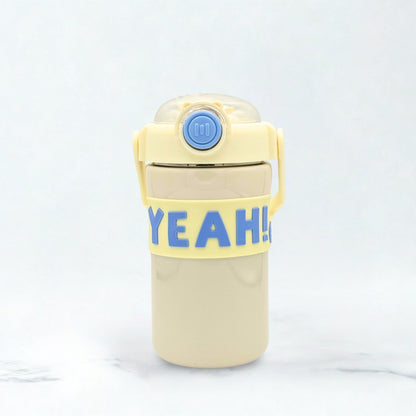 Cartoon Steel Thermal Water Bottle 580ml