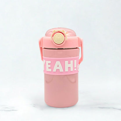 Cartoon Steel Thermal Water Bottle 580ml
