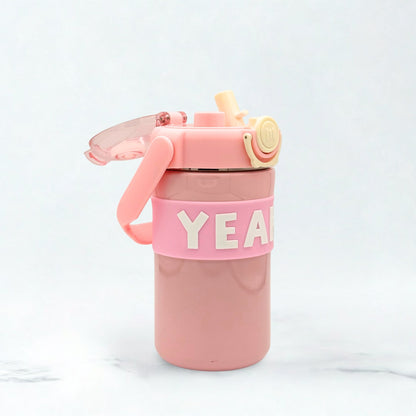 Cartoon Steel Thermal Water Bottle 580ml