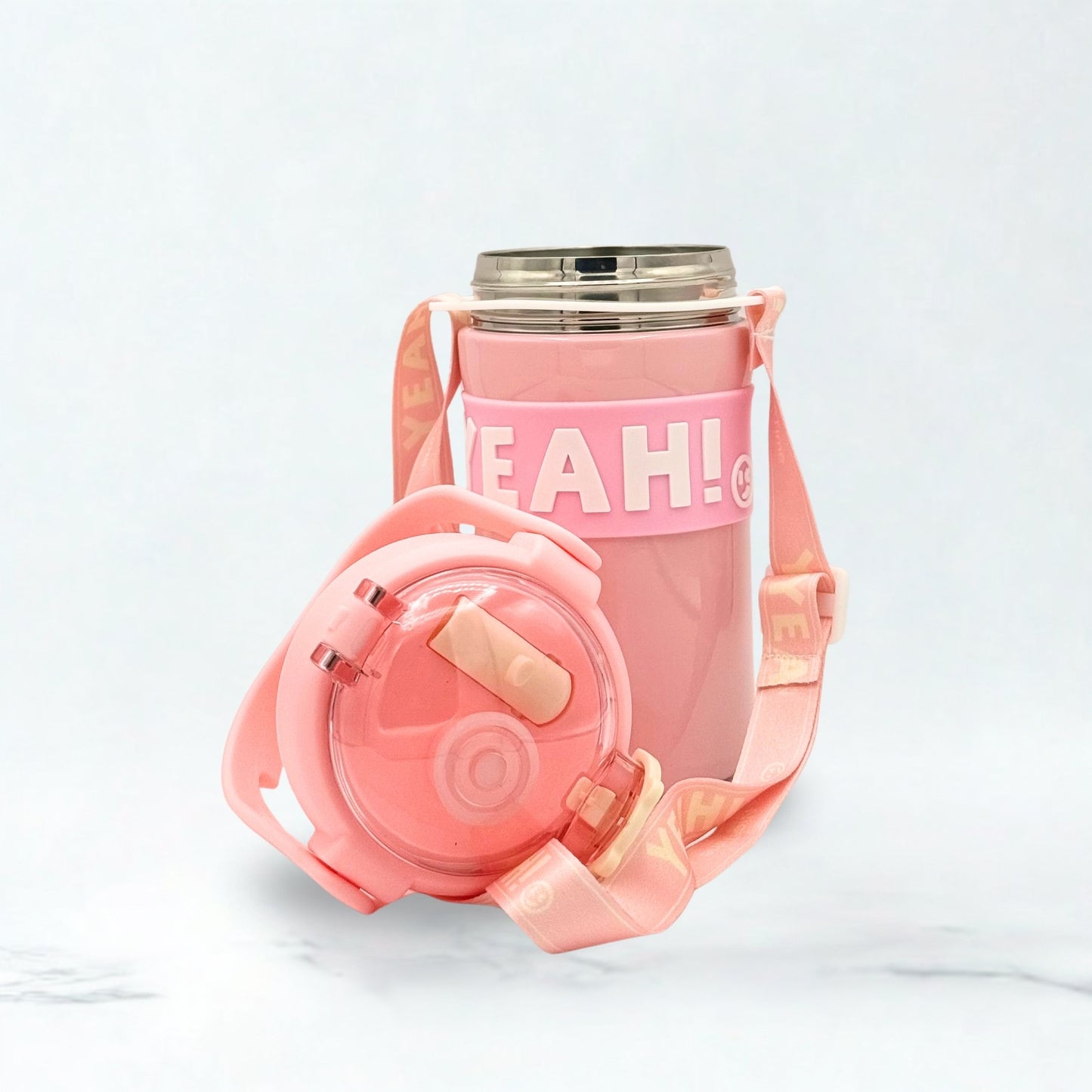 Cartoon Steel Thermal Water Bottle 580ml
