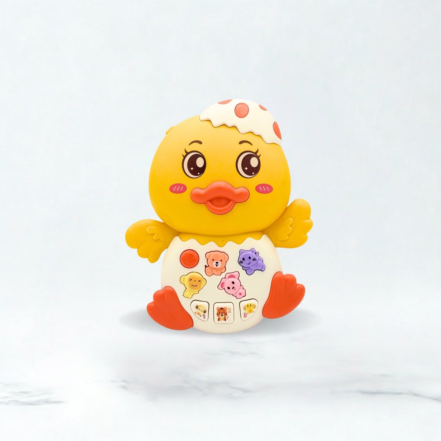 Funny Duck Music Baby Toy – Yellow