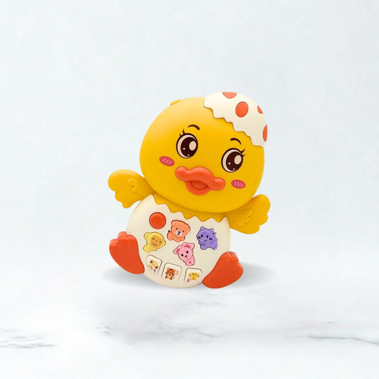 Funny Duck Music Baby Toy – Yellow