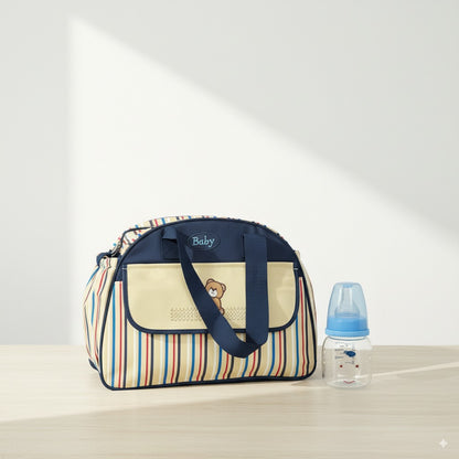 Baby On-the-Go Essentials Bundle – Multiliner Diaper Bag + 60ml Feeder