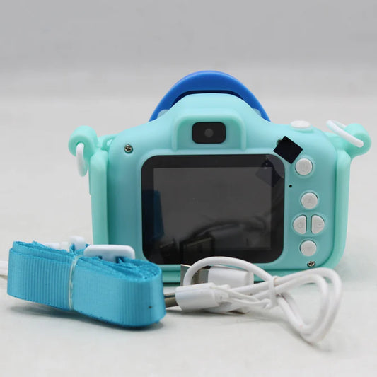 Rechargeable Shark Theme Kids Digital Camera – Fun Photo & Video Toy