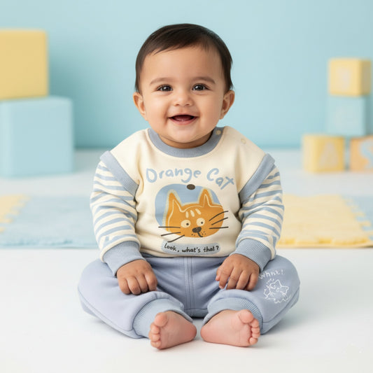 Little Cozy Kitty Outfit 2pc (12M - 3Y)