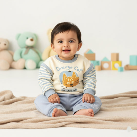 Little Cozy Kitty Outfit 2pc (12M - 3Y)