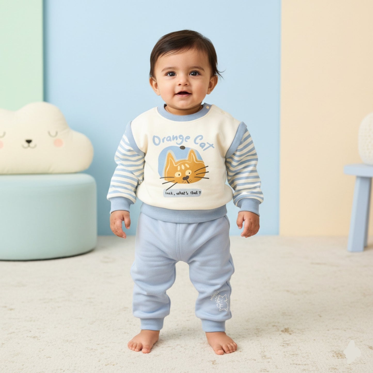 Little Cozy Kitty Outfit 2pc (12M - 3Y)