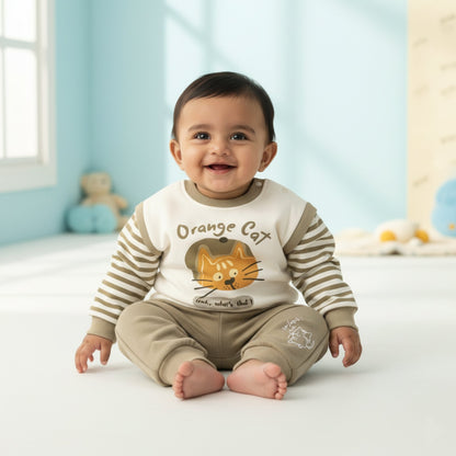 Little Cozy Kitty Outfit 2pc (12M - 3Y)