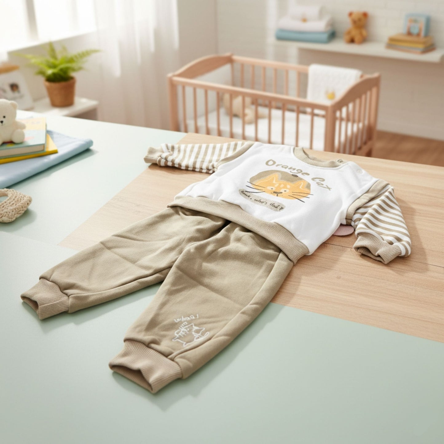 Little Cozy Kitty Outfit 2pc (12M - 3Y)