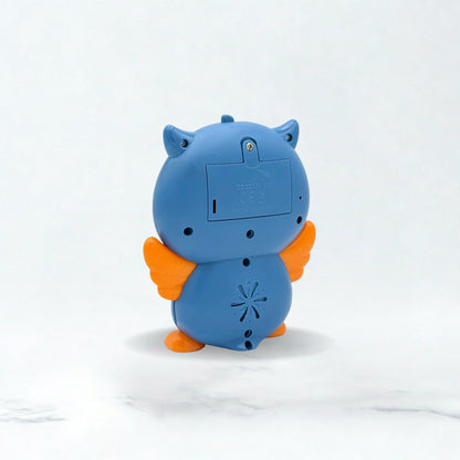 Owl Music Baby Toy Blue