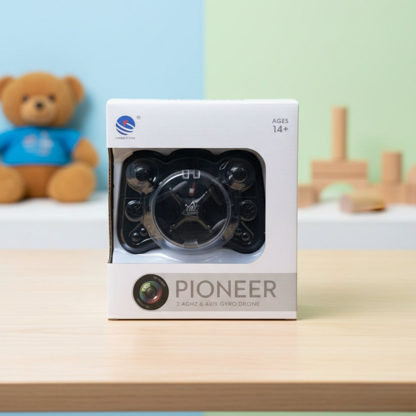 Pioneer Gyro Simple Mini Drone – Stable Flight & Easy Control (Without Camera)