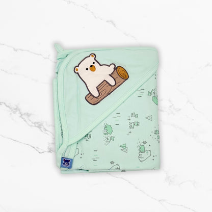 Polar Bear Premium Cotton Baby Wrapping Sheet