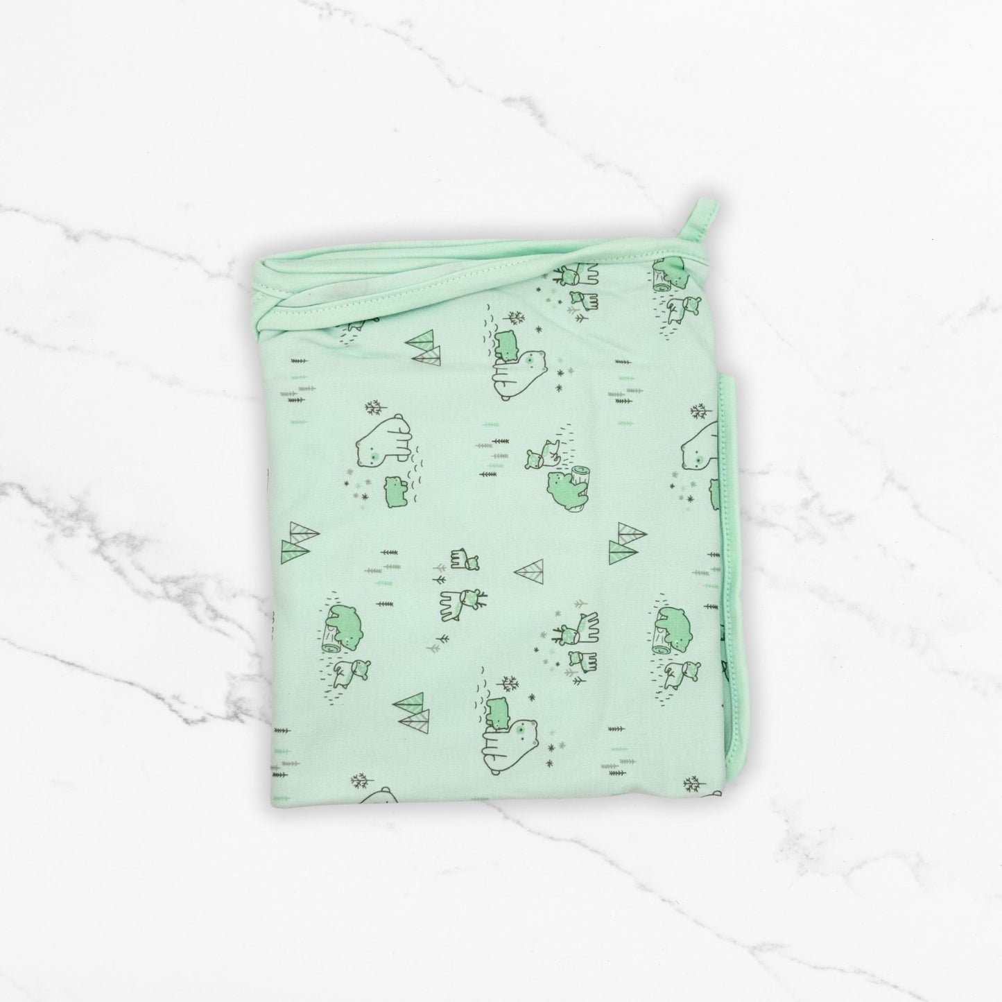 Polar Bear Premium Cotton Baby Wrapping Sheet