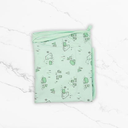 Polar Bear Premium Cotton Baby Wrapping Sheet