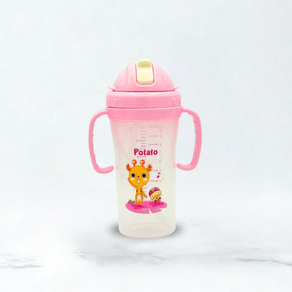 Potato Training Cup with Straw 280ml/10oz