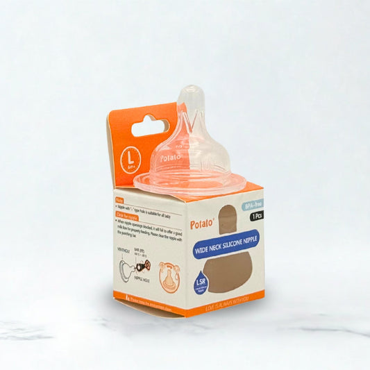 Potato Wide Neck Silicone Nipple