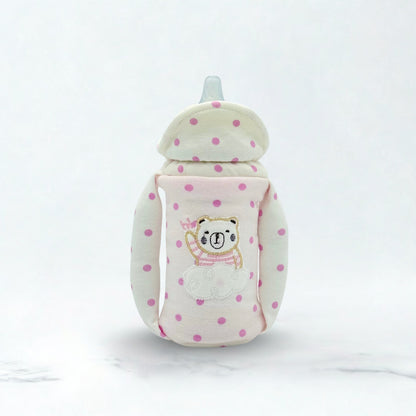 Premium Cartoon Embroided Feeder Cover Large 150ml-330ml