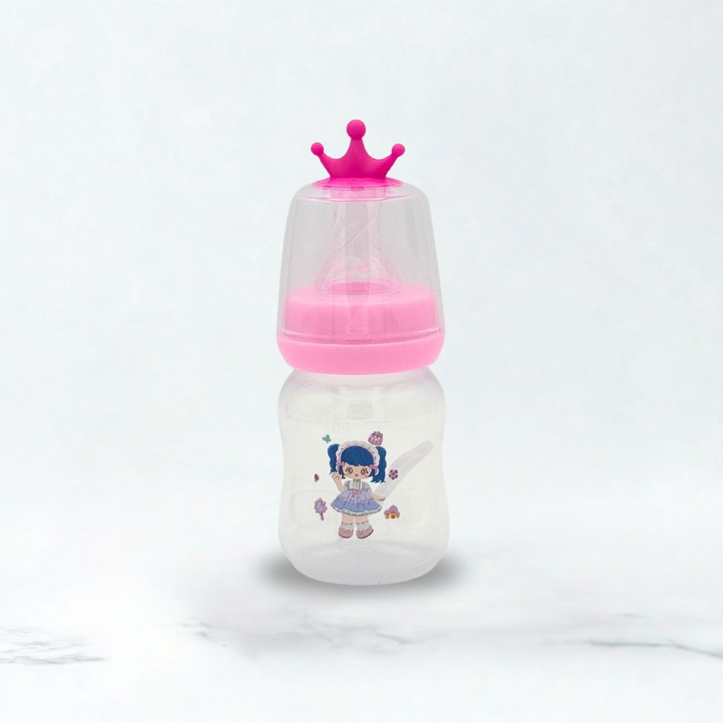Pretty Baby Plastic Feeder with Teether 60ml/2oz