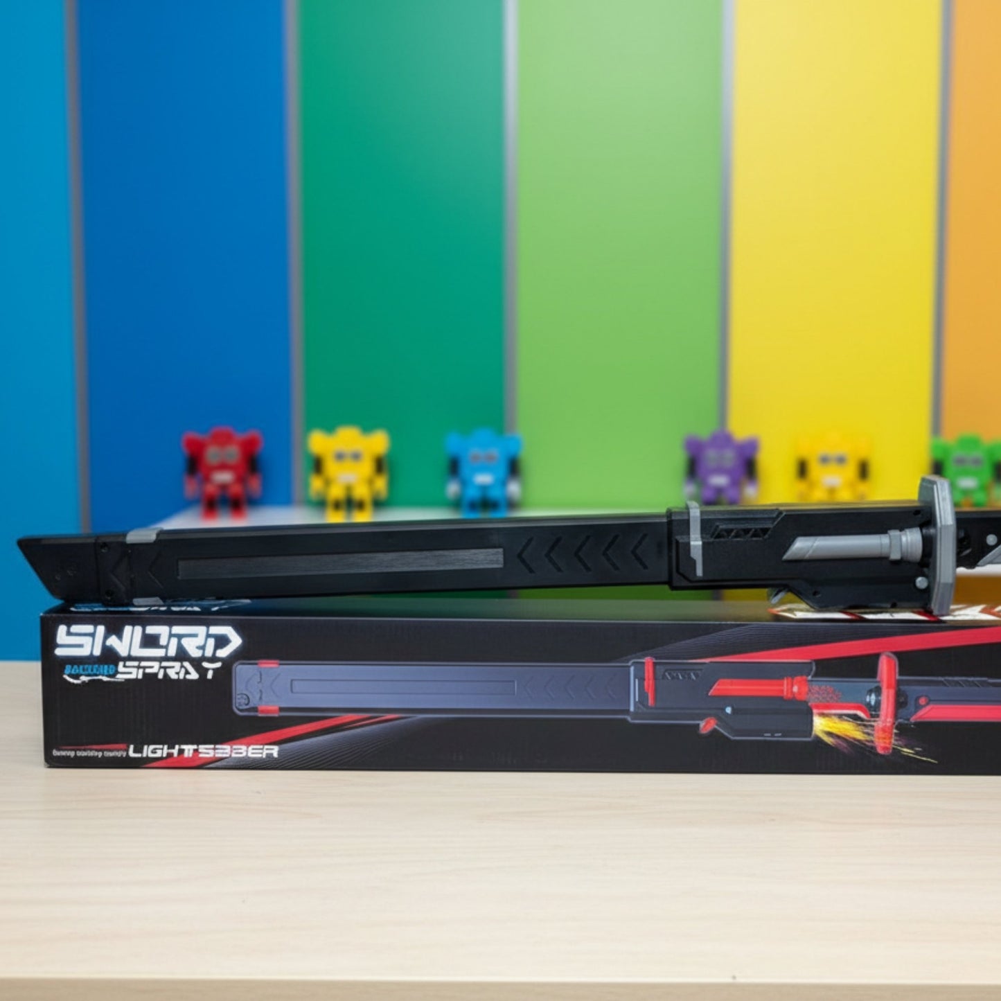 LED Light Saber Sword Toy – Glowing Action Sword for Kids