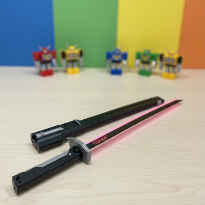 LED Light Saber Sword Toy – Glowing Action Sword for Kids