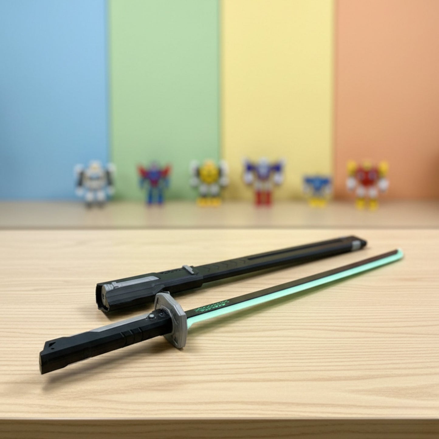 LED Light Saber Sword Toy – Glowing Action Sword for Kids