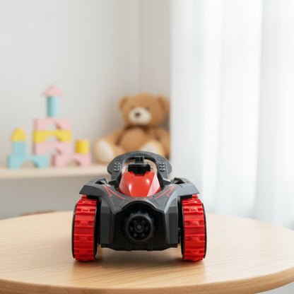 8-Wheel RC Stunt Car – 360° Stunt Car with LED Lights